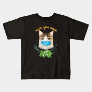 Wear Your Mask Kids T-Shirt